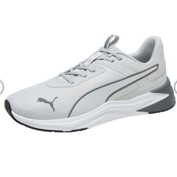 Puma Men's Light Gray Athletic Shoes - Picture 3 of 6
